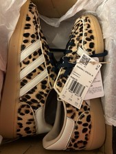 adidas Handball Spezial W Leopard Print Magic Beige Ivory Aurora Ivy Sneakers
