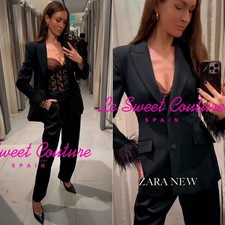 ZARA WOMAN FW25 BLACK TAILORED BLAZER ALL SIZES 9339/696/800