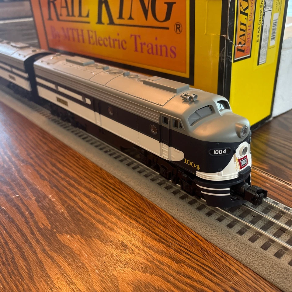 MTH RailKing 30-2453-1 Wabash E-8 diesel engine AA set PS 2.0 - Image 2 of 4