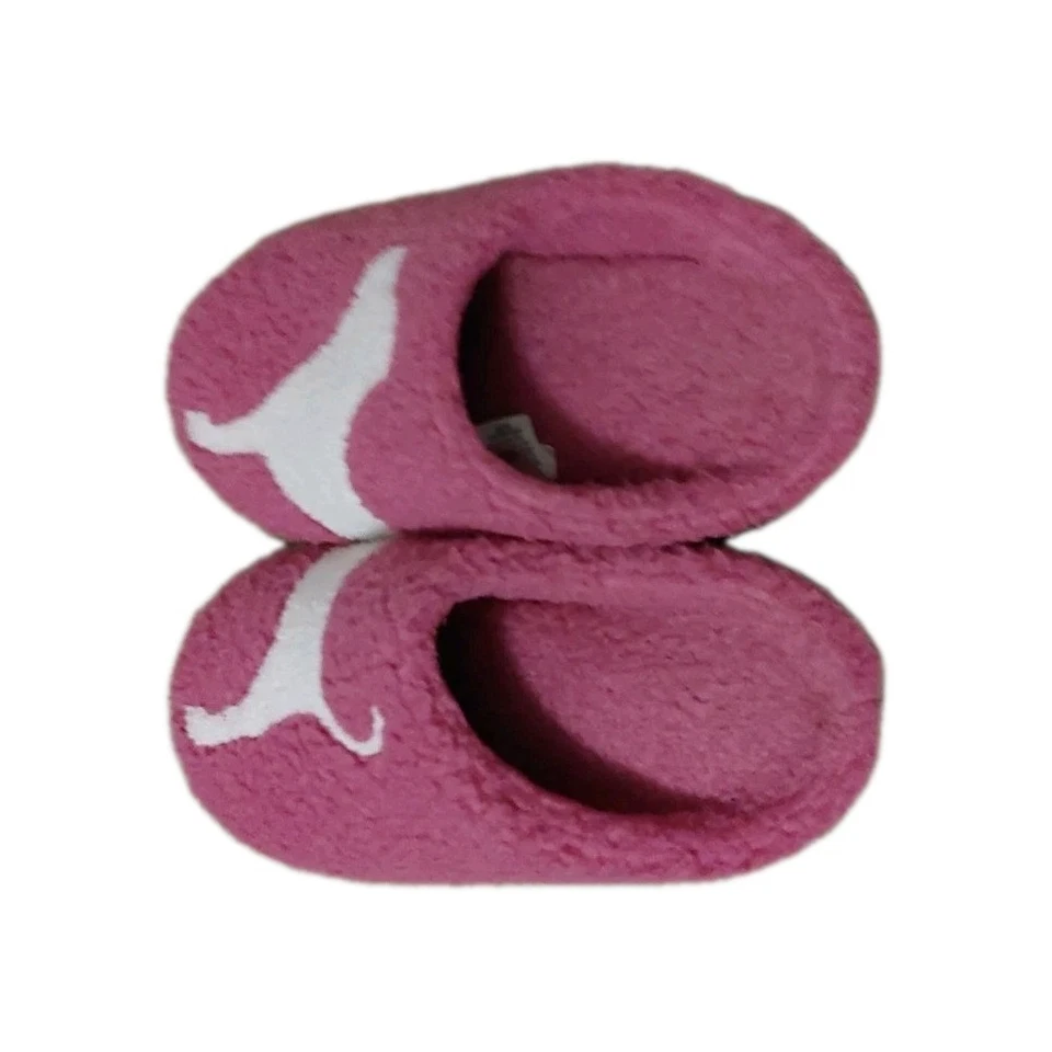 Zapatillas Sherpa ROSA Victoria's Secret M Punta Cerrada Rosa Perro Toboganes Difusas Sin Cordones Foto 2 de 4