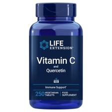 Life Extension Vitamine C 1000 mg avec phytosome bio-quercetine, 250 comprimés