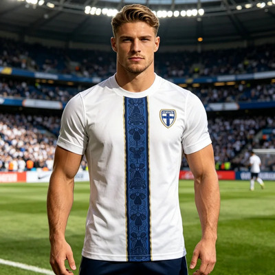 2026 Finland Soccer Jersey Men Women Classic Norwegian Cross Football Lightweigh