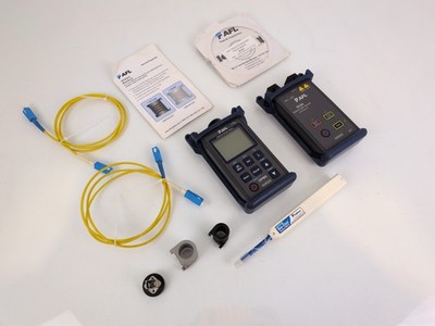 AFL Noyes OLS4 UCI Lichtquelle & OPM 5-2D Glasfaser Leistungsmesser