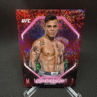 2025 Topps Midnight UFC Caio Borralho Red /99 #91 | eBay