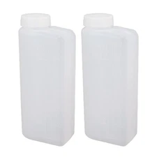 2PCS 600ML 2 Stroke Oil Petrol Fuel Mix Bottle, Oil Mixing Bottle Container M...
