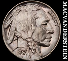 1937 Buffalo Nickel- Choice Gem Brilliant Unc++++ Luster- No Reserve #J9308