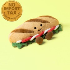 Jellycat Amuseables Caprese Baguette Plush Food Toy