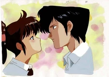 y11 Animation Cel Art Maruyama Hideki Monster Hunter Yoko Mano Large Cel Artwor