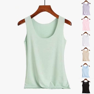 No Trace Damenmode Tank Camis Weste Sommer enge Passform ärmellose T-Shirts