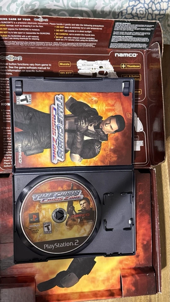Time Crisis: Crisis Zone Sony PlayStation 2 With Original Gon-Con & xtra Zapper - Image 4 of 4
