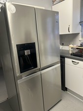 Secondhand LG American Style Fridge Freezer Stainless Steel