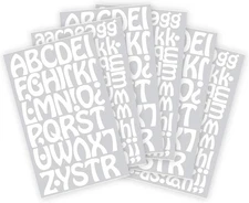 S.E.I 1 1/2-Inch Iron-On T-Shirt Letters, Cool Letter Bundle Flock Heat Transfer