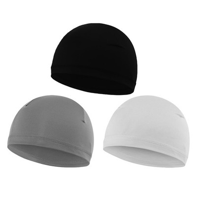 Skull Cap for Kids Youth Football Cycling Skull Cap Helmet Liner Running Hat