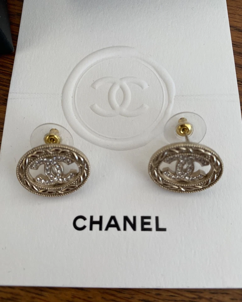 CHANEL Ohrringe, Ohrstecker CC OPV - Bild 3 von 3
