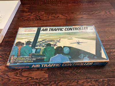 Air Traffic Control ATC board game 1974 by U-Fly-It