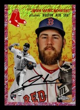 2023 TOPPS CHROME PLATINUM JOSH WINCKOWSKI FUCHSIA TOILE REFRACTOR /100 #19 RC