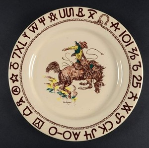 True West Westward Ho Dinner Plate 725786