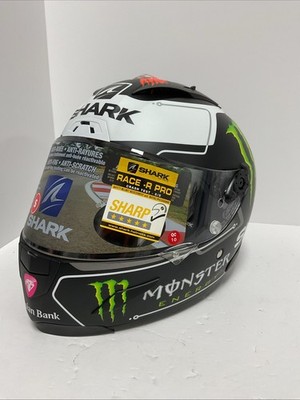 Shark Race-R Pro Lorenzo Replica Helmet Black/White - Small | eBay