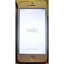 Apple iPhone 5 - White & Silver (CA)