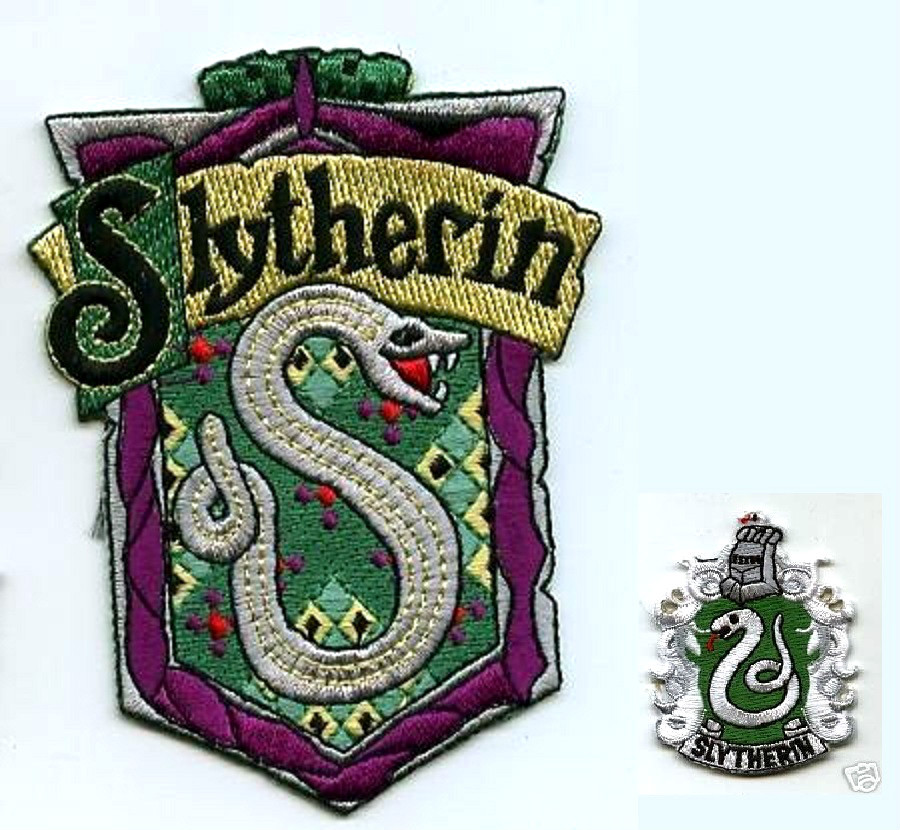 SLYTHERIN CREST HARRY POTTER HOGWARTS SCHOOL HOUSE OF SLYTHERIN