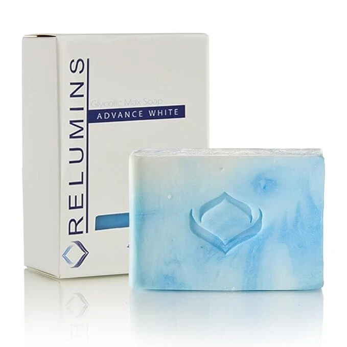 Authentic Relumins Glycolic Max Soap AHA-Mild Peel With Aloe-Spa Formula
