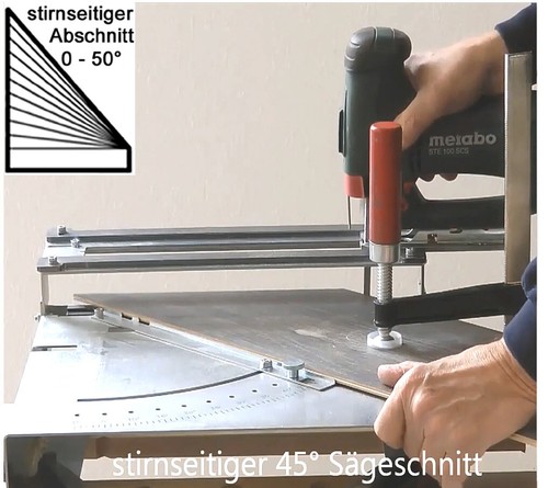 Stichsägetisch als Gehrungssäge für Stichsägen - Bild 6 von 11