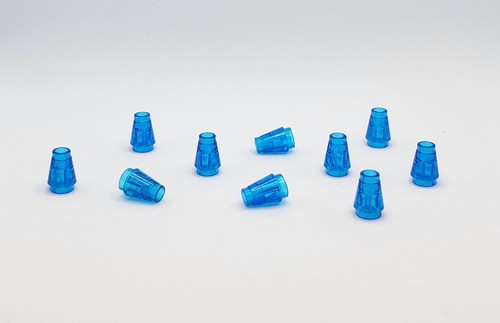 LEGO Parts Cone 1 x 1 1x1  w/ Top Groove 4589b 28701 [10 pieces] Choose Color - Picture 11 of 13