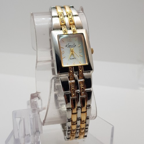 Kim Rogers Women's Watch White Dial Stainless Steel Multicolor Band NEW BATTERY - Picture 2 of 10