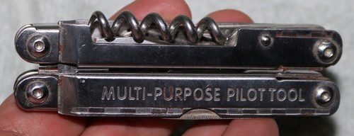 VTGE RARE SPIRIT OF ST LOUIS NEW YORK PARIS PILOT MULTI TOOL LIKE LEATHERMAN - Picture 3 of 4
