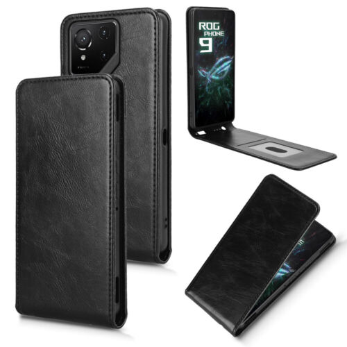 For Asus ROG Phone 9 Pro, Vertical Up-Down Leather Wallet Card Case Cover - Picture 21 of 24