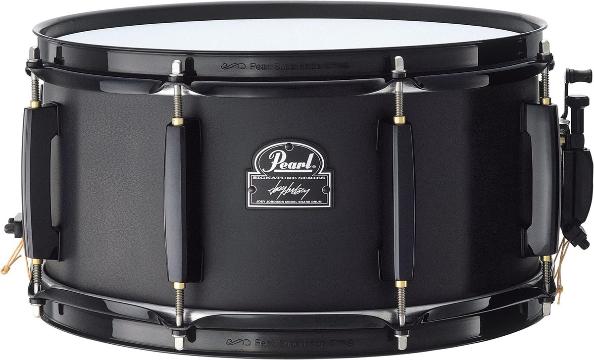 PEARL JJ1365N Joey Jordison シグネチャースネアドラム Pearl JJ1365N Joey Jordison Signature Model Snare Drum Black