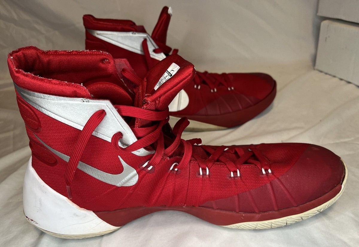 Nike Hyperdunk 2015 Basketball Shoes Red White 812944-603 Mens Size 13 RARE NEW Nike Hyperdunk 2015 Basketball Shoes Red White 812944-603  main image 3