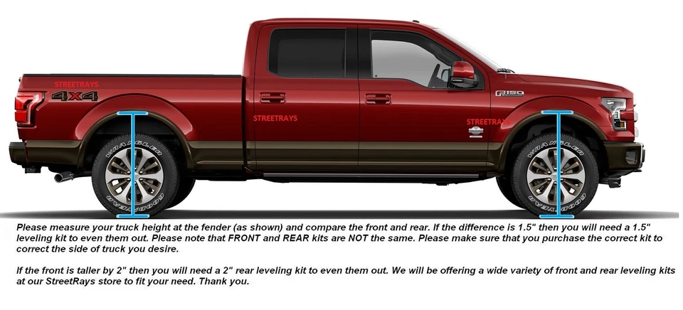 [SR] KIT DE NIVELACIÓN ELEVADOR TRASERO CHEVY CHEVELLE SS CAPRICE EL CAMINO SS 2.5" ESPACIADORES Foto 4 de 4