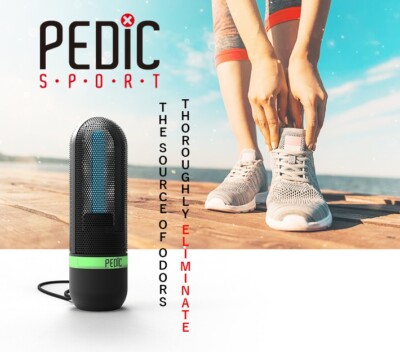 PEDIC Shoe Sanitizer 4個セット PEDIC Sports UV Shoe Sanitizer [Silver] UV Sterilizers Germicidal