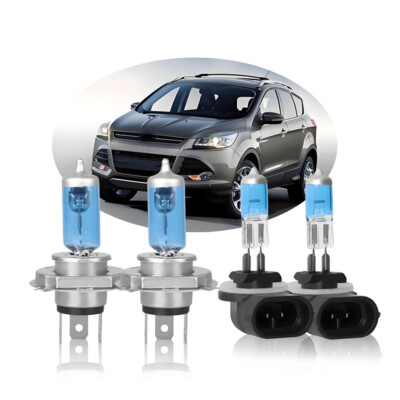 For Hyundai Tucson 2005-2009 Halogen Headlight High/Low Beam Fog Lights Bulbs