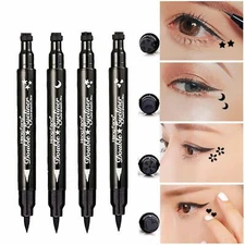 1‑Piece Winged Stamp Waterproof Liquid Eyeliner Pencil – Easy Winged Eye Liner