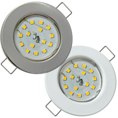 SMD LED Downlights / Deckenstrahler Tom / Gu10 / 5W / 220V / Loch = 55 bis 65 mm
