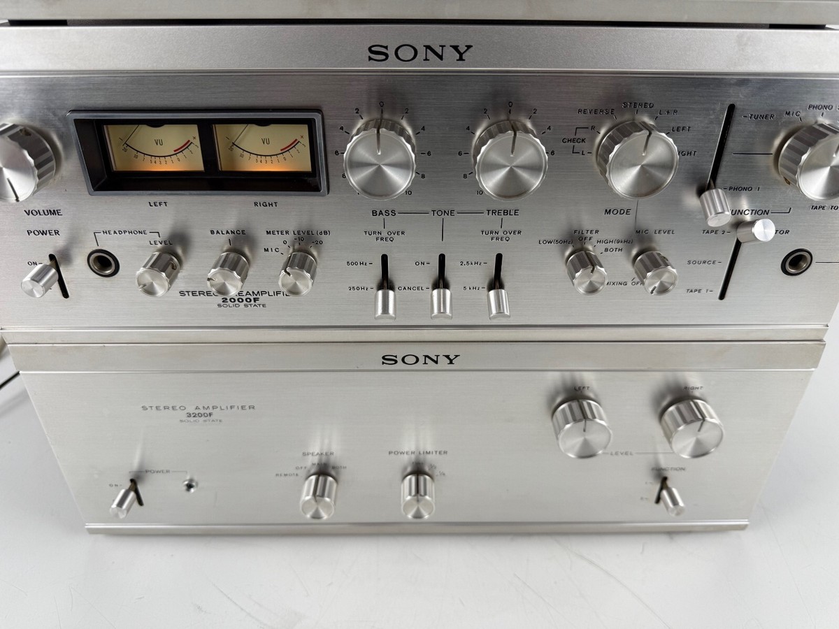 Sony ST - 5130 Tuner / TA - 2000F Pre Amplifier / TA - 3200F