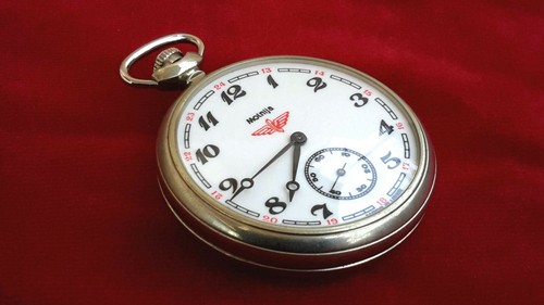 Reloj Bolsillo URSS Rusia Años 60 LOCOMOTORA MOLNIJA - Imagen 6 de 8