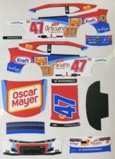 Custom 2024 Ricky Stenhouse 47 OscarMayer 1/64 Scale NASCAR Peel  Stick Decals