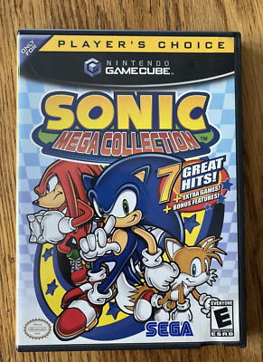 Sonic Mega Collection (Nintendo GameCube, 2002) No Manual Orig. owner TESTED