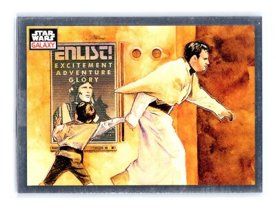 2023 TOPPS CHROME STAR WARS GALAXY #32 ENLIST
