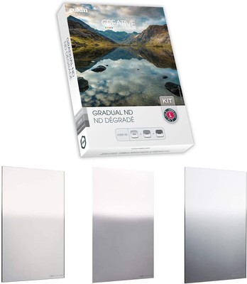 Creative Ensemble de 3 Filtres densité Neutre dégradés Taille L Gris Neutre