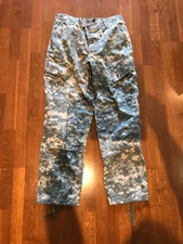 ACU Digital Camo Combat Pants Trousers BDU Medium Reg US Army Issue Military