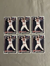 2024 Bowman Draft Billy Amick 1st Paper Lot Of 6 Cards #BD-68