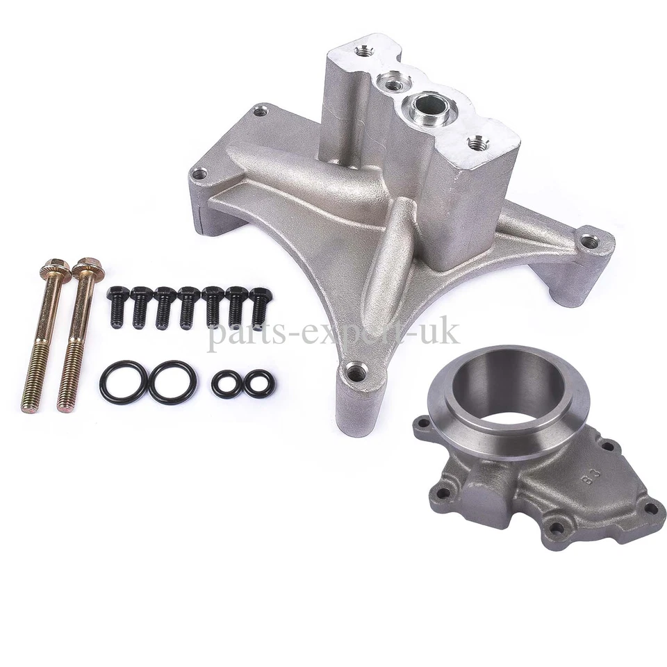 Pedestal turbo y carcasa de escape para Ford F250 F350 F450 F550 1999,5-2003 7,3 L Foto 2 de 4