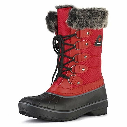 Winter Warm Faux Fur Lined Snow Boots 