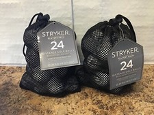 Stryker Players Packs 24 Count X2 48 Total Distance Golf Balls Zero Friction