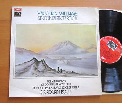 ASD 2631 Vaughan Williams Sinfonia Antartica Sir Adrian Boult EMI B/w Stereo
