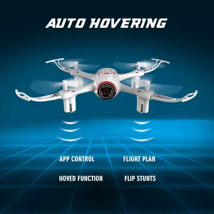 Syma X22SW RC Drone w/ HD Camera Wi-Fi App Control Altitude Hold & RTF Headless - Image 2 of 4